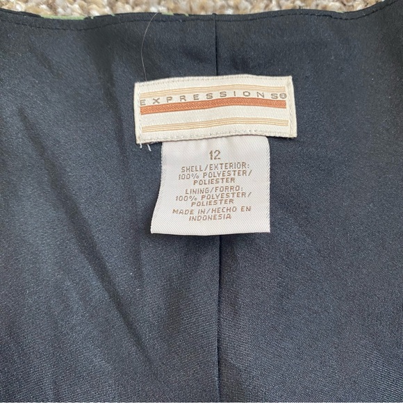 Vintage 90s Floral Midi Dress - Picture 2 of 4